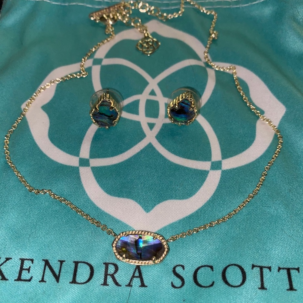 ❌SOLD❌Kendra Scott Necklace Earrings | Elisa Tessa